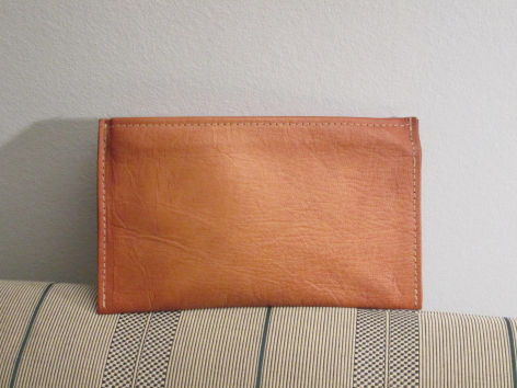 Kleine Lea - Kosmatiktasche aus Echtleder - Afghanistan - Gundara