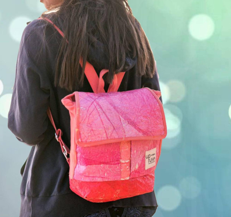 Up-fuse - mini backpack - upcycling - handmade & fair from Cairo - Gundara