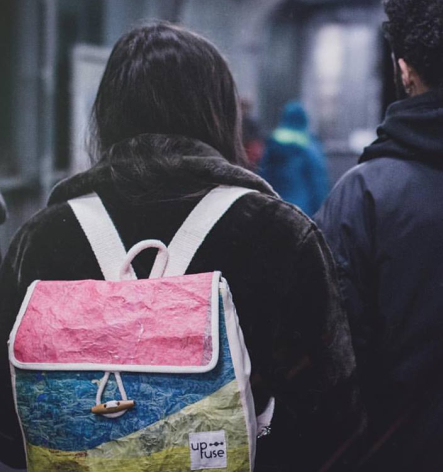 Up-fuse - uycycling backpack - fair,handmade and eco from Egypt
