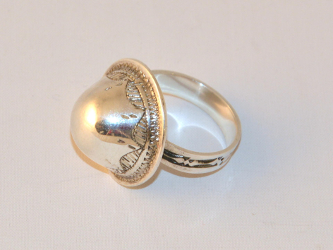 bague en argent bosse de chameau