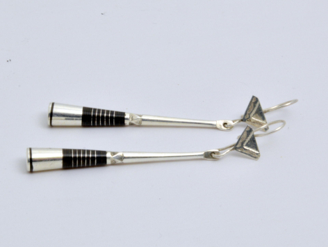 Boucles d'oreille en argent