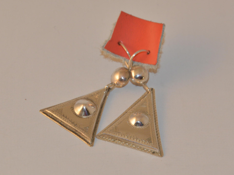 Boucles d'Oreille du Niger Argent