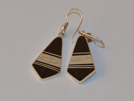 boucles ebene et argent du Niger