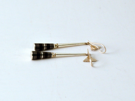 Boucles d'Oreille longues en Argent