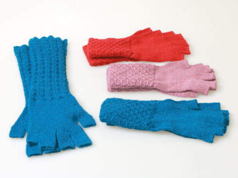 Hecho N Peru - wrist warmers - baby alpaca - fair trade from Peru