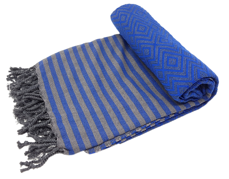 royal blue hammam clothe